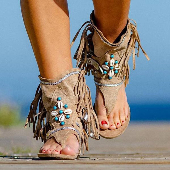 Sandales Bohèmes pour Femme | Look Tendance Été