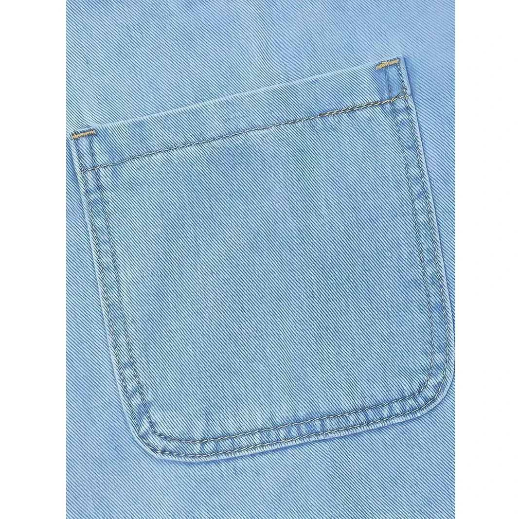 Lucile | Robe décontractée look denim