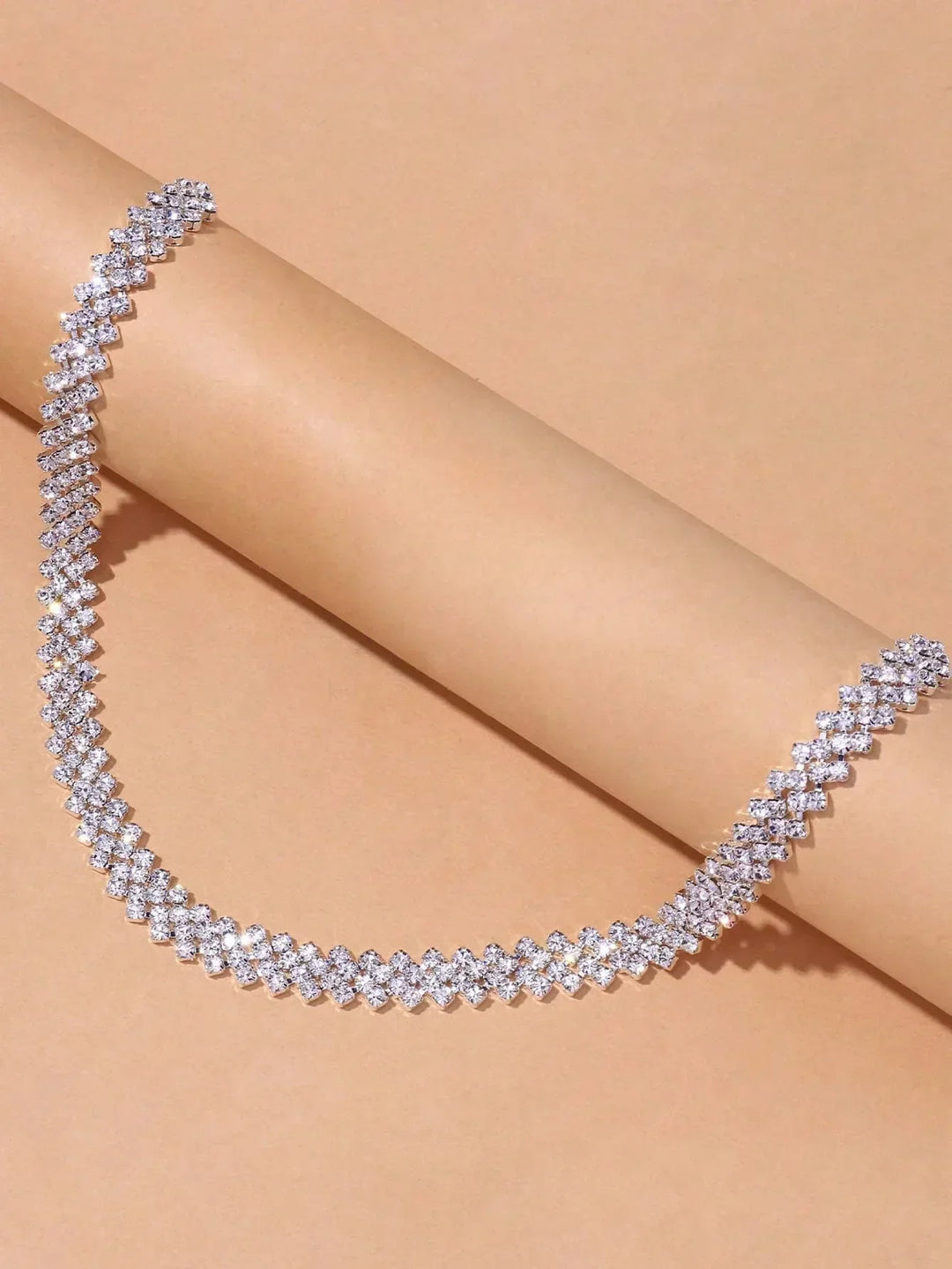 Clémence - Collier Élégant en Strass