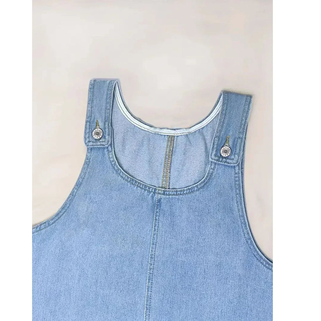 Lucile | Robe décontractée look denim