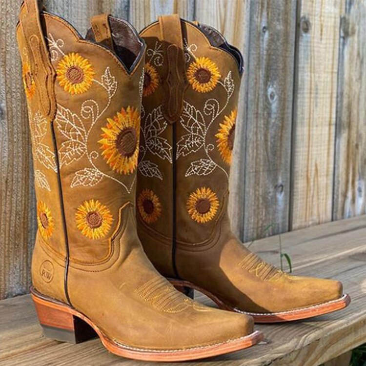Blossom | Bottes de Cowboy Élégantes