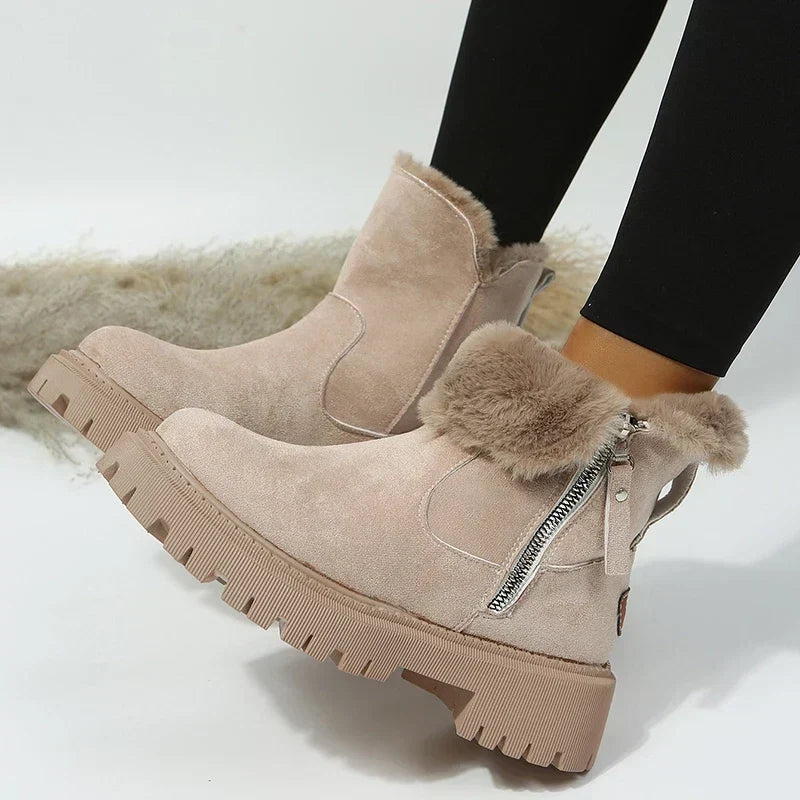 Bottes Casual Orthopédiques Chaudes et Confortables Sandy