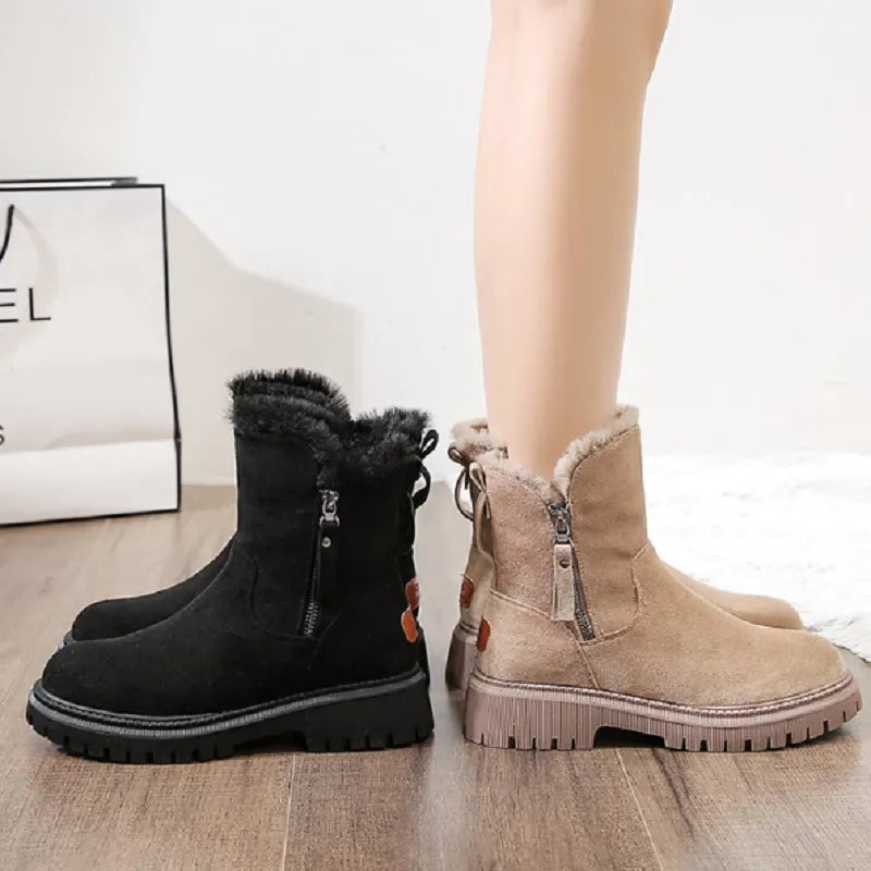 Bottes Casual Orthopédiques Chaudes et Confortables Sandy