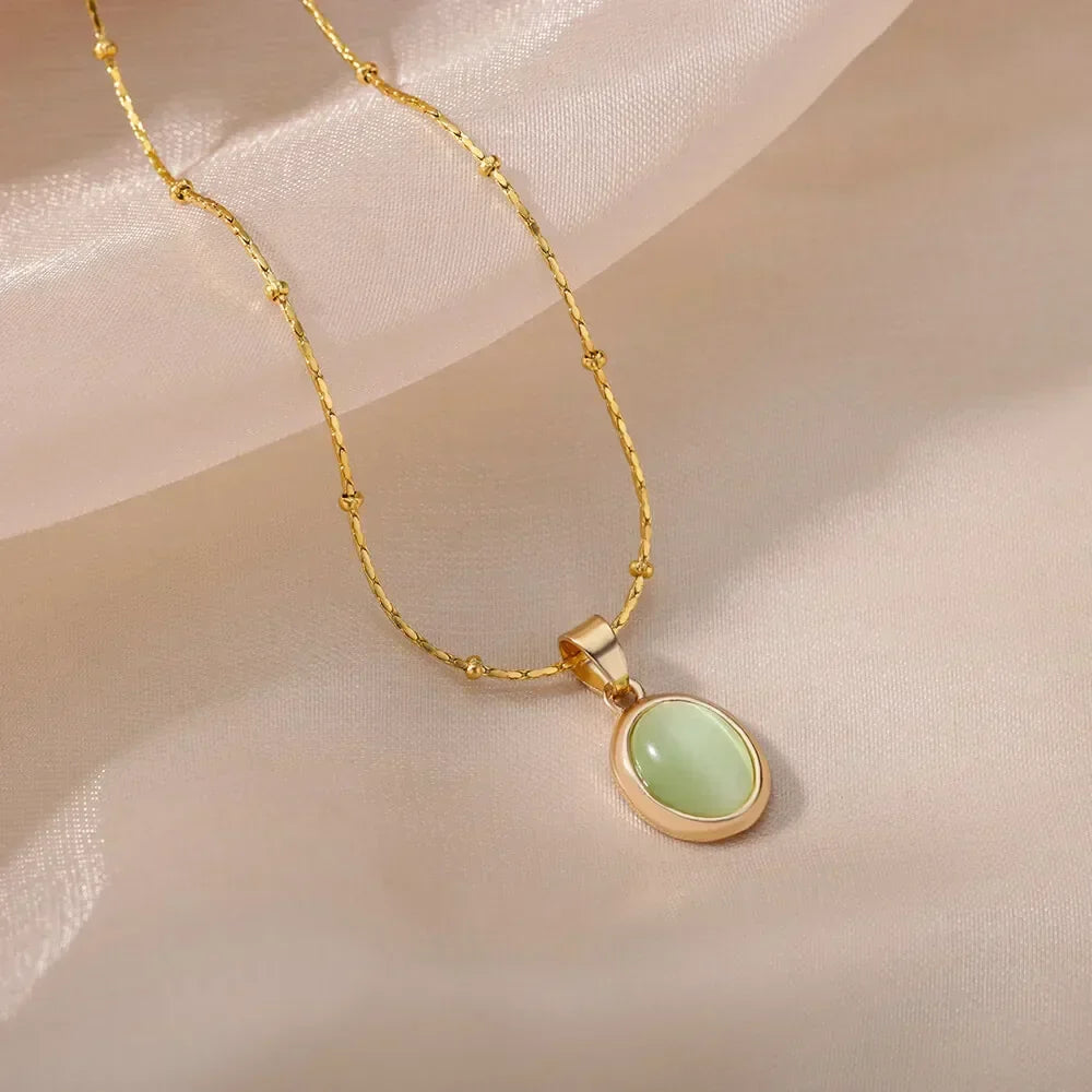 Camille - Collier Pendentif Goutte d&