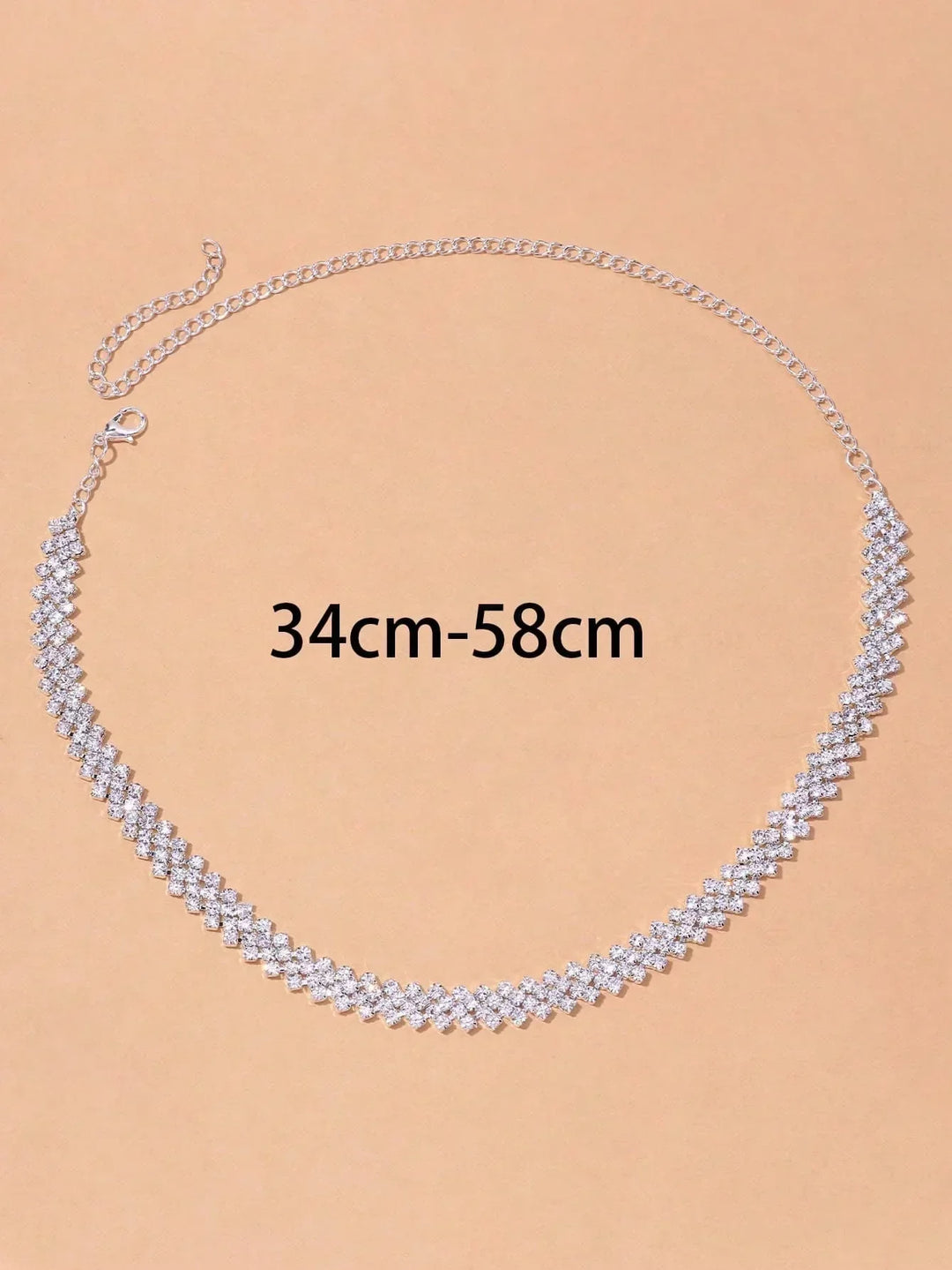Clémence - Collier Élégant en Strass