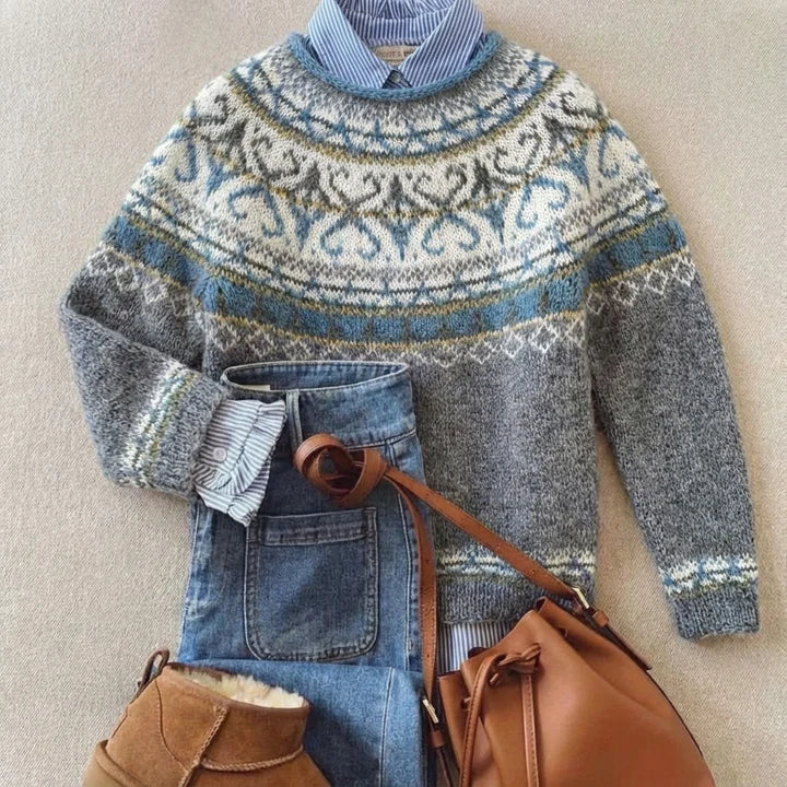 Luxe | Pull Vintage Chic en Maille