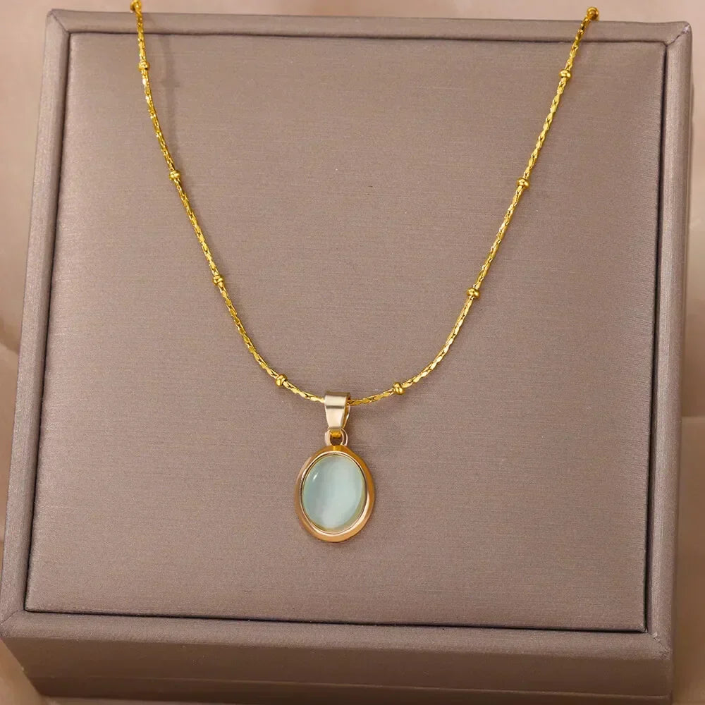 Camille - Collier Pendentif Goutte d&