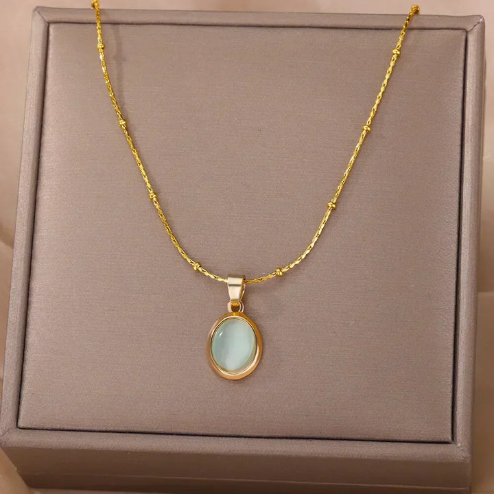 Camille - Collier Pendentif Goutte d&