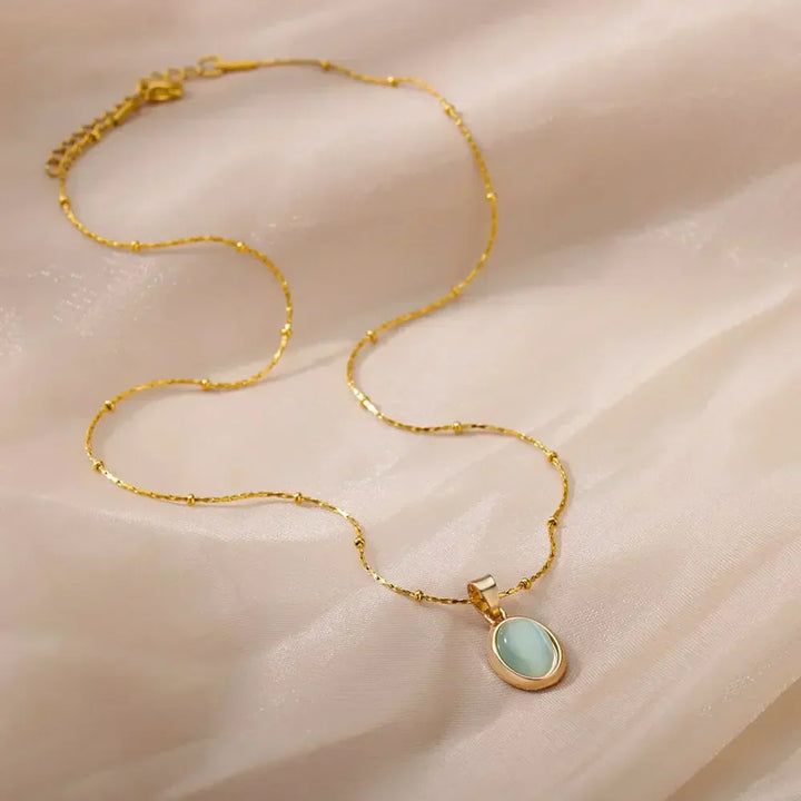 Camille - Collier Pendentif Goutte d&