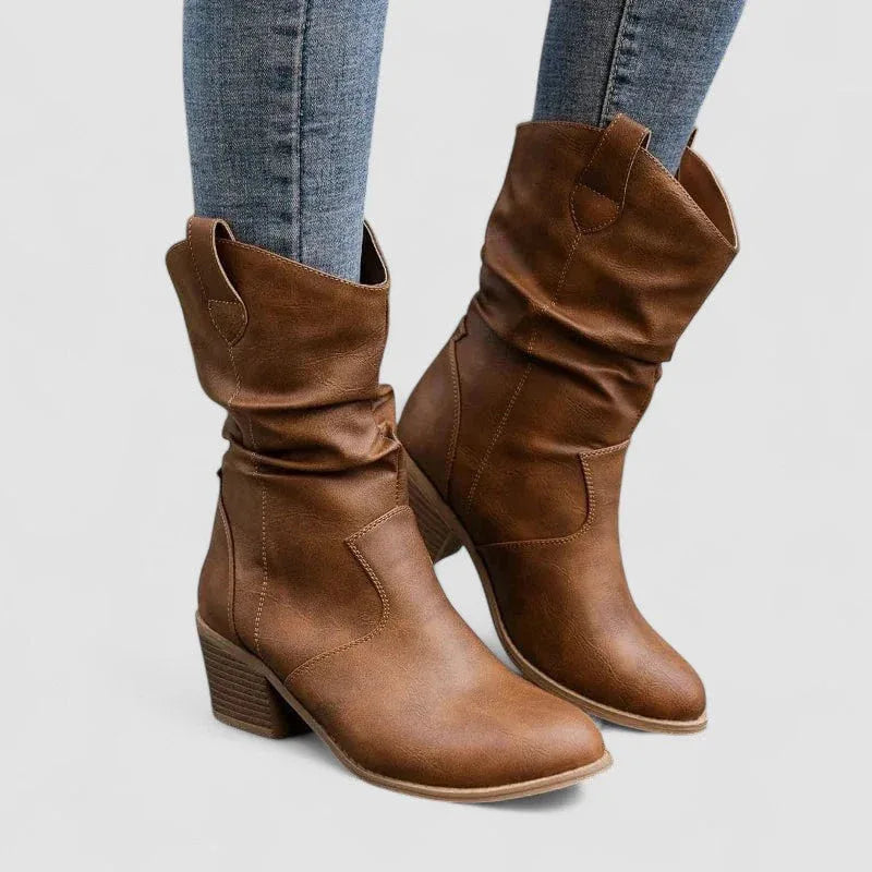 Vivienne – Bottes en Cuir