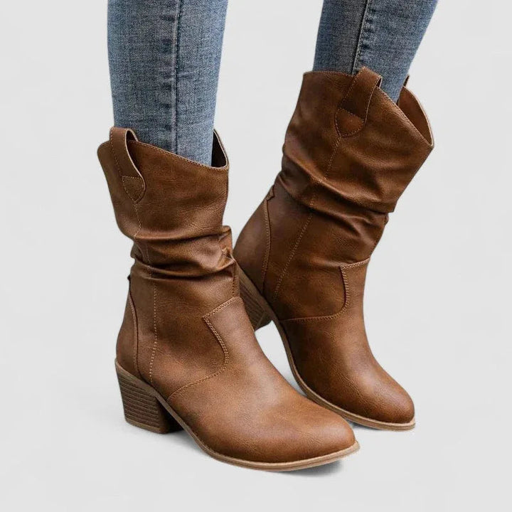 Vivienne – Bottes en Cuir
