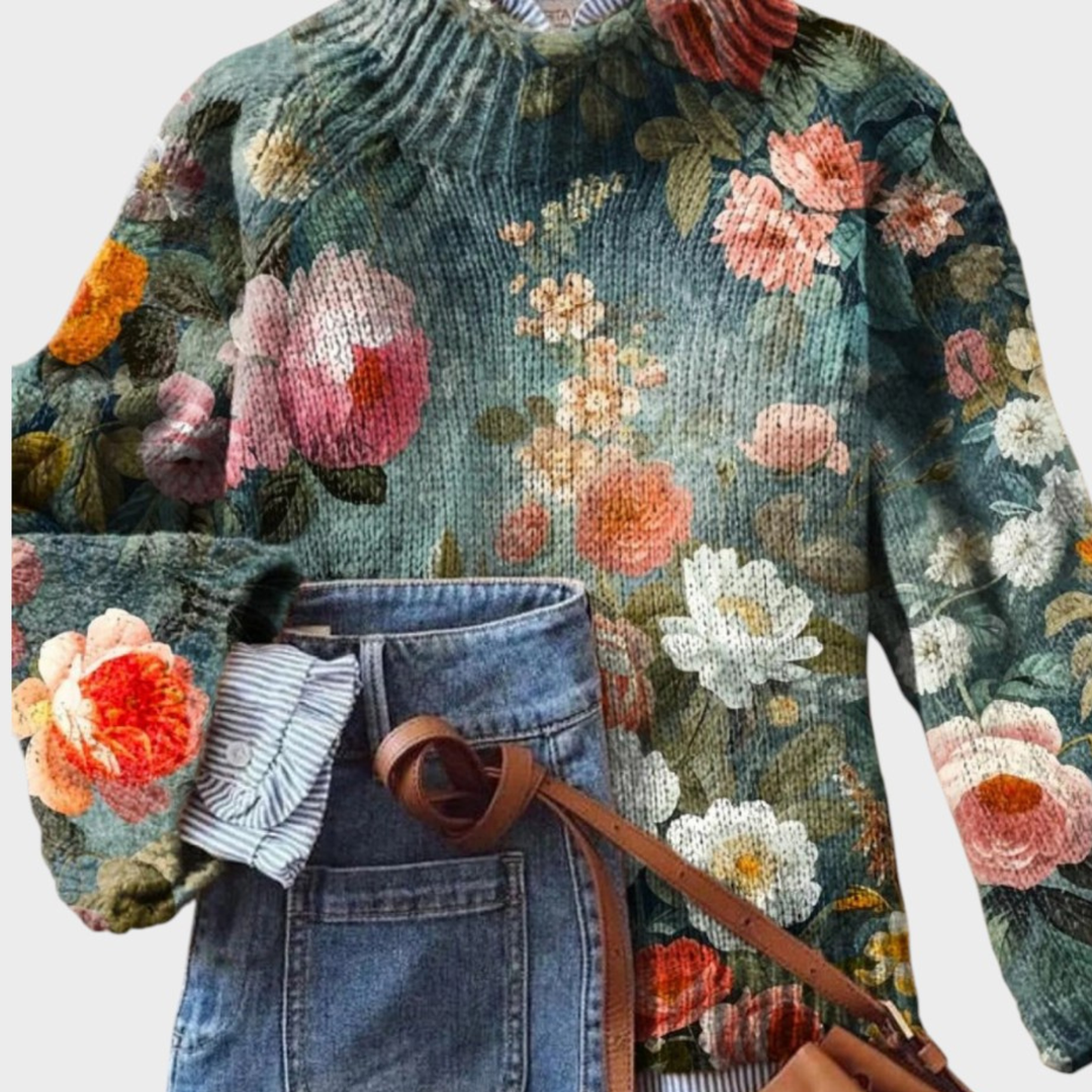 Patricia - Pull en Maille Artistique