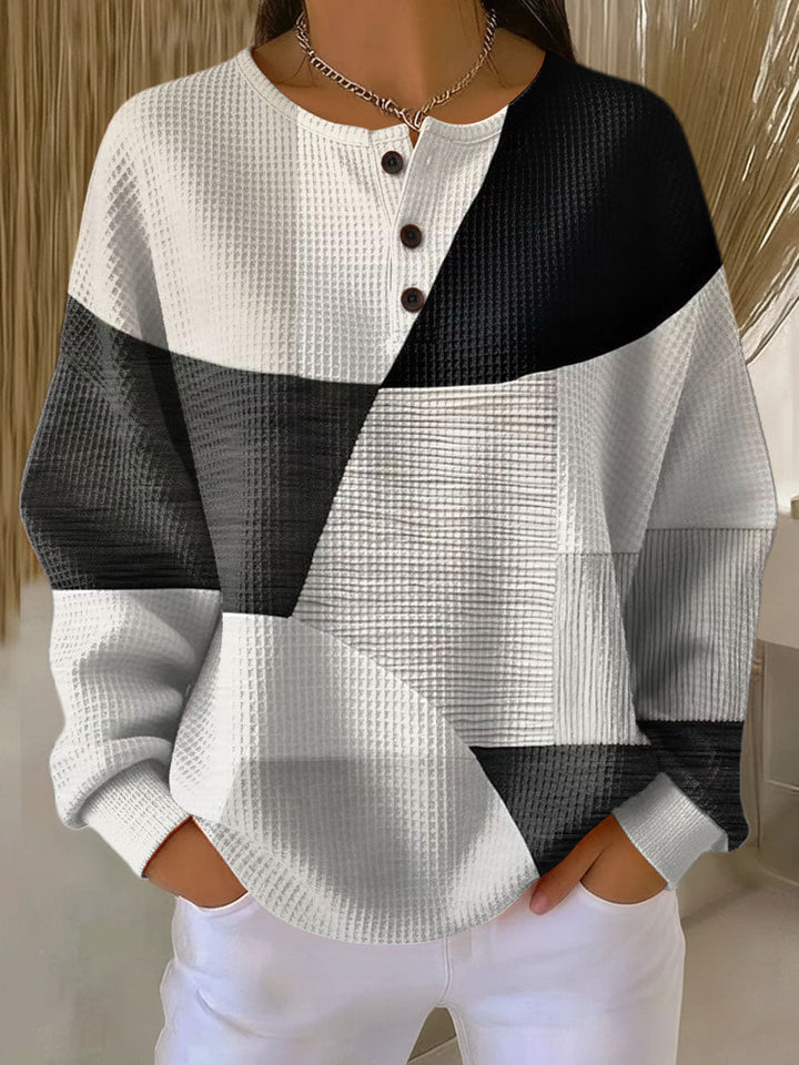 Palmira — Pull Texturé Double Épaisseur