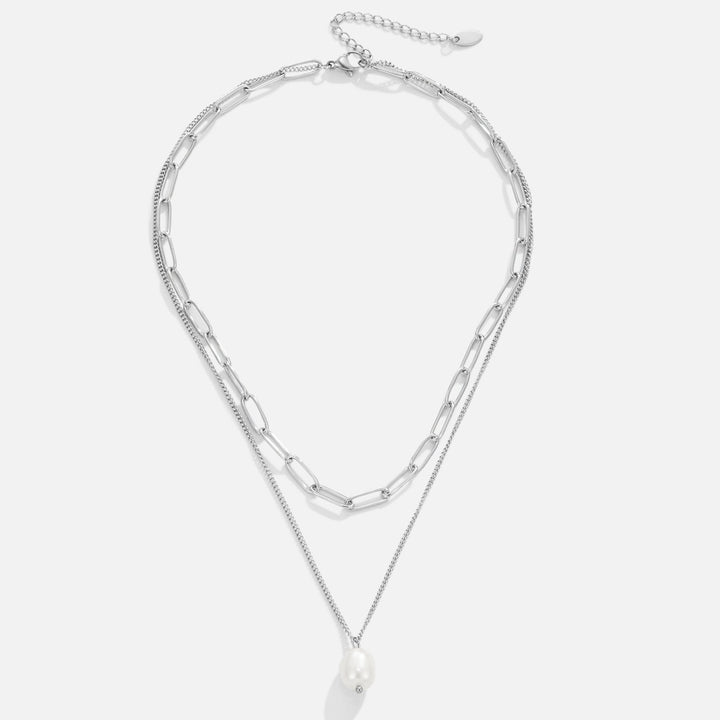 Zoé - Collier Élégant avec Perles Suspendues