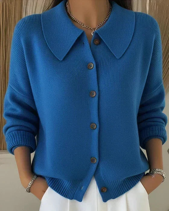 Velia — Cardigan Col Chemise