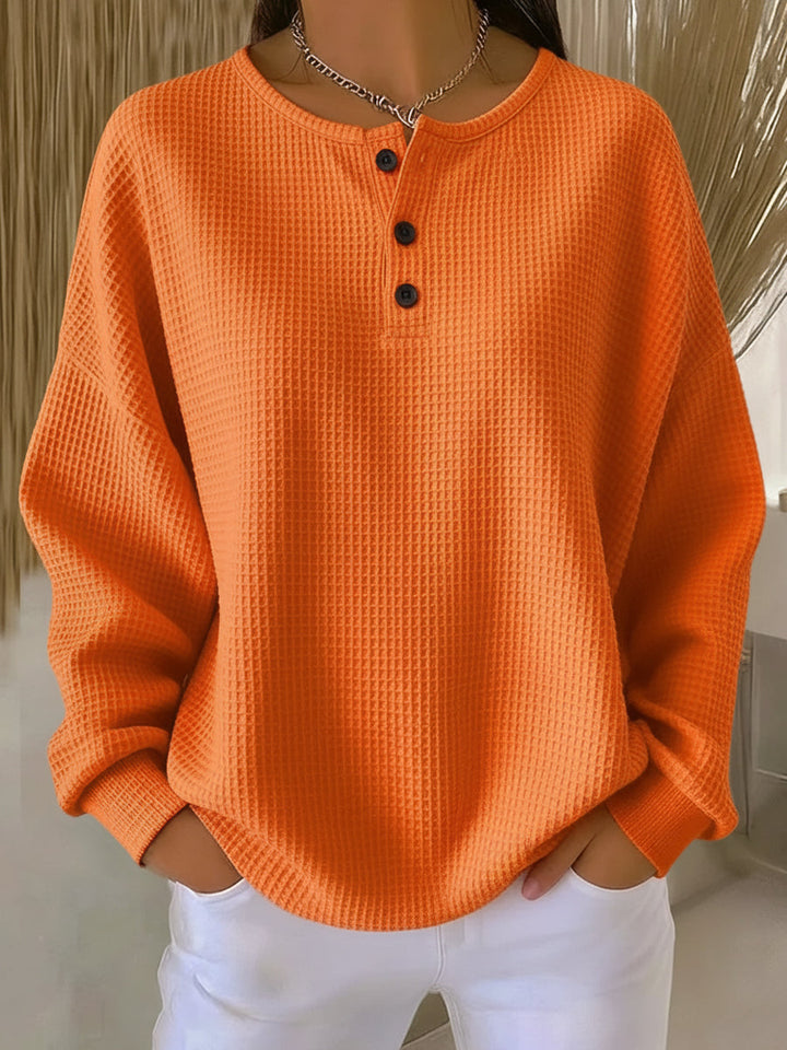 Miranda — Sweat Henley Texturé
