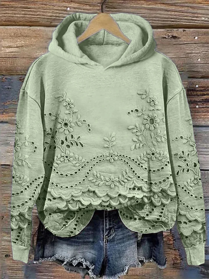 LÉONA™ | Sweat à Capuche Imprimé 3D – Confort &amp; Style au Quotidien