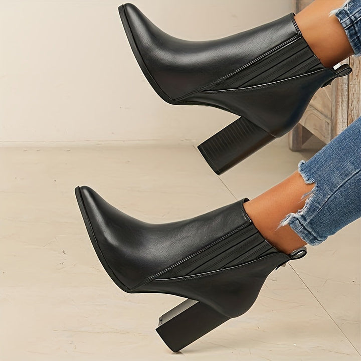 Onora | Bottines à Talon Pointu