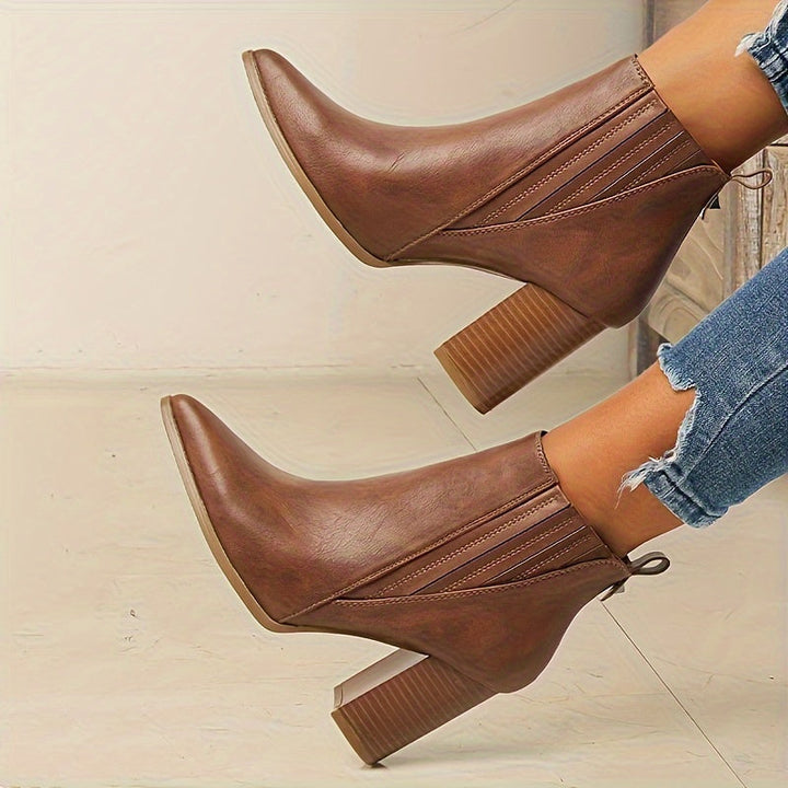 Onora | Bottines à Talon Pointu