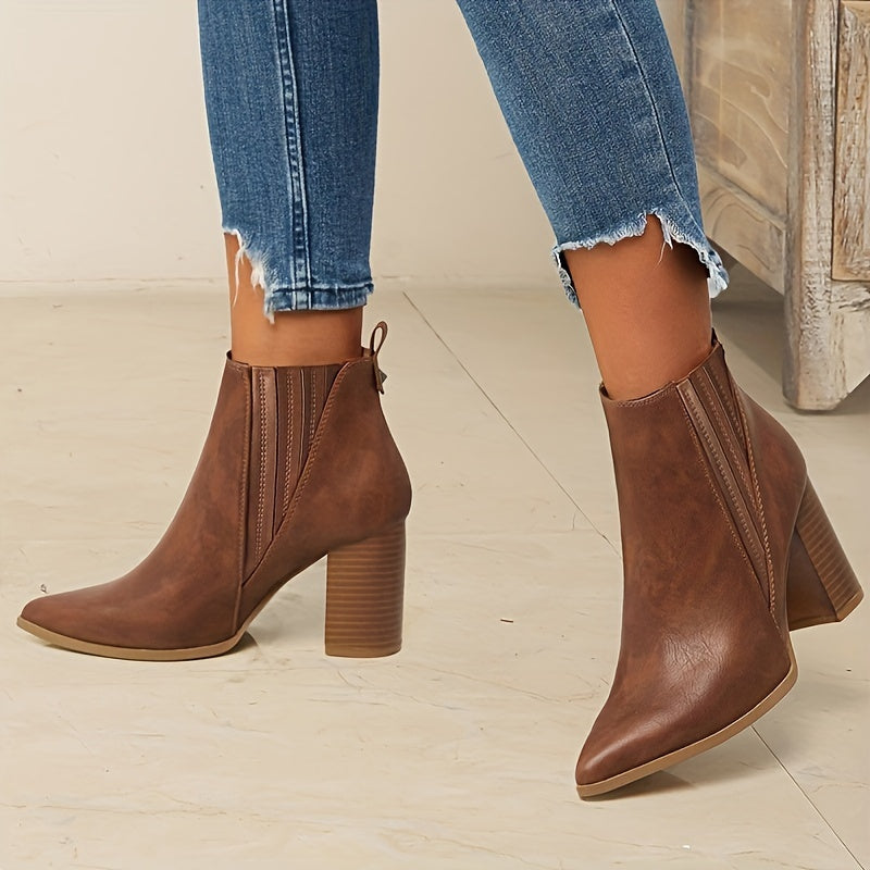 Onora | Bottines à Talon Pointu
