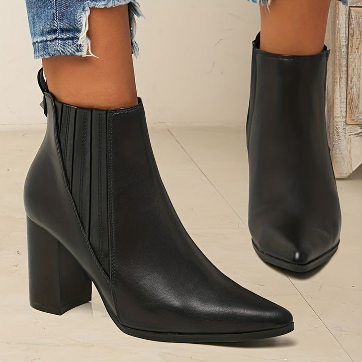 Onora | Bottines à Talon Pointu
