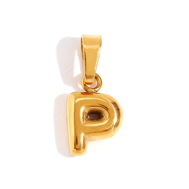 Louison - Collier Lettre Bubble Chic