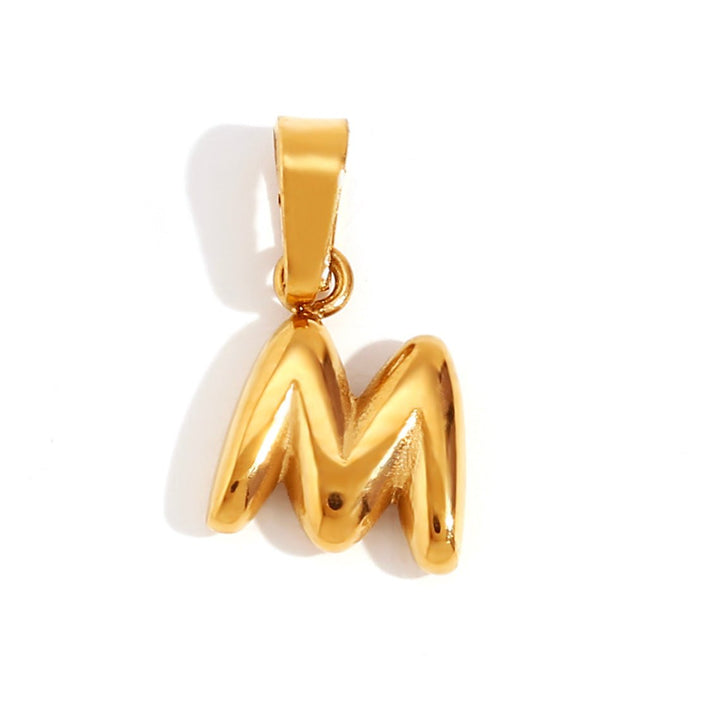 Louison - Collier Lettre Bubble Chic