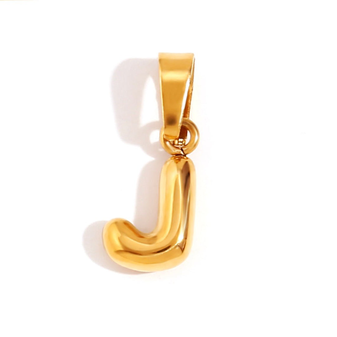 Louison - Collier Lettre Bubble Chic