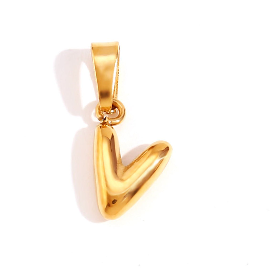 Louison - Collier Lettre Bubble Chic