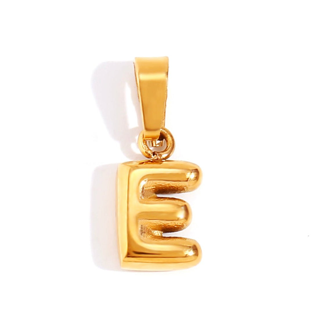 Louison - Collier Lettre Bubble Chic