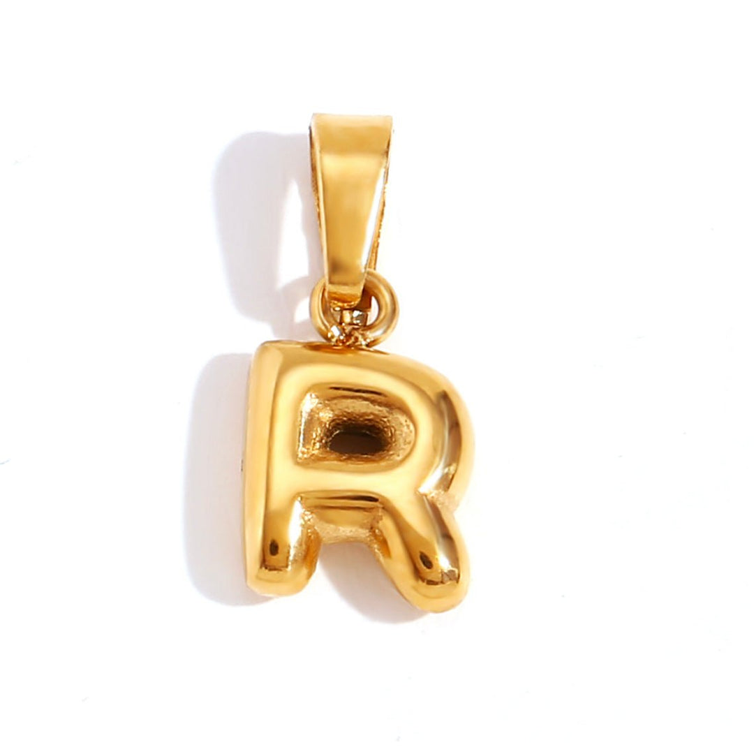 Louison - Collier Lettre Bubble Chic