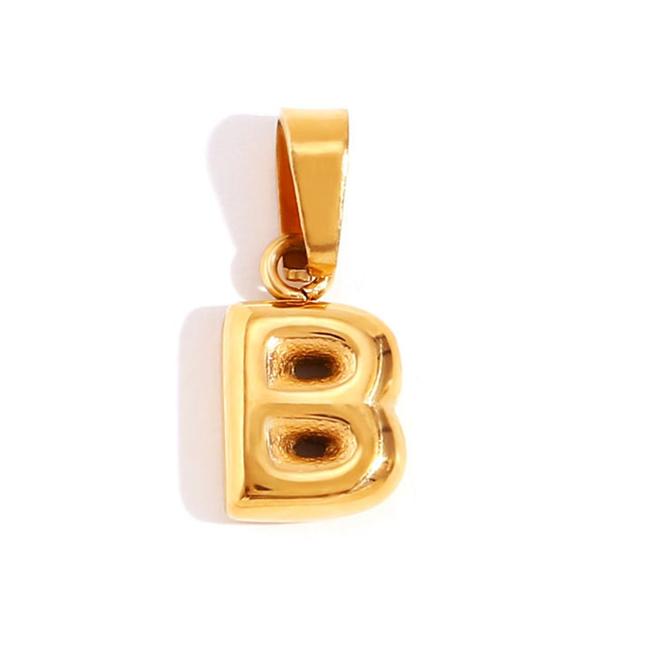 Louison - Collier Lettre Bubble Chic