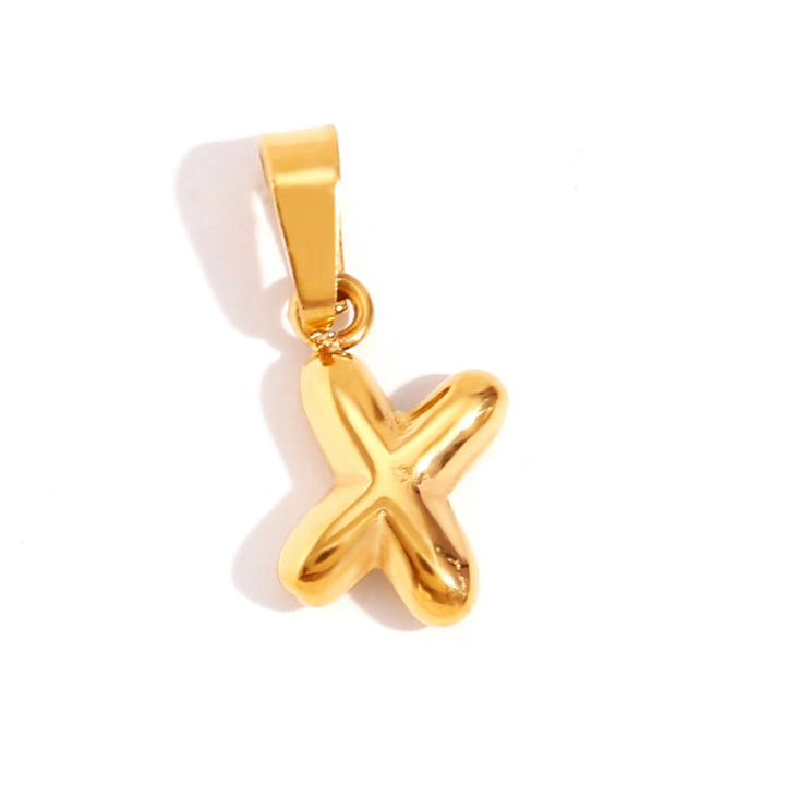 Louison - Collier Lettre Bubble Chic