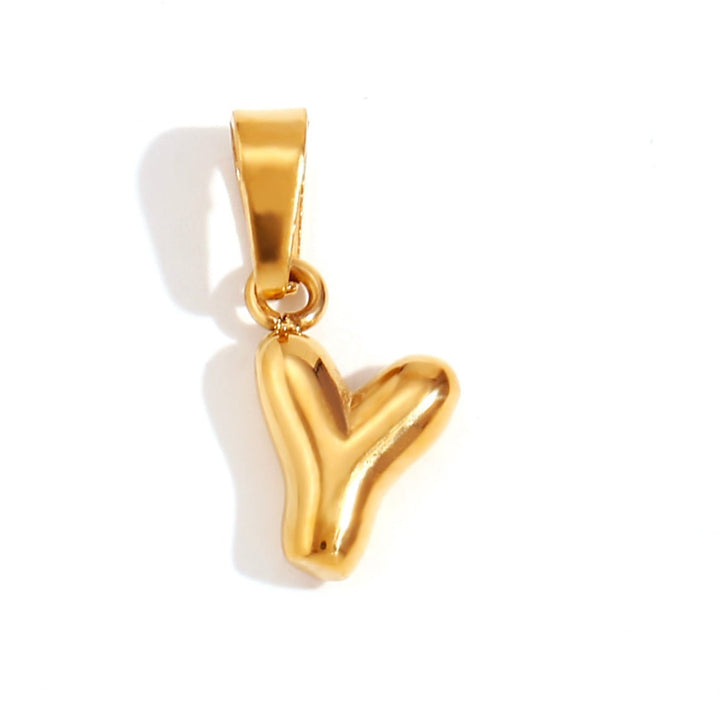 Louison - Collier Lettre Bubble Chic