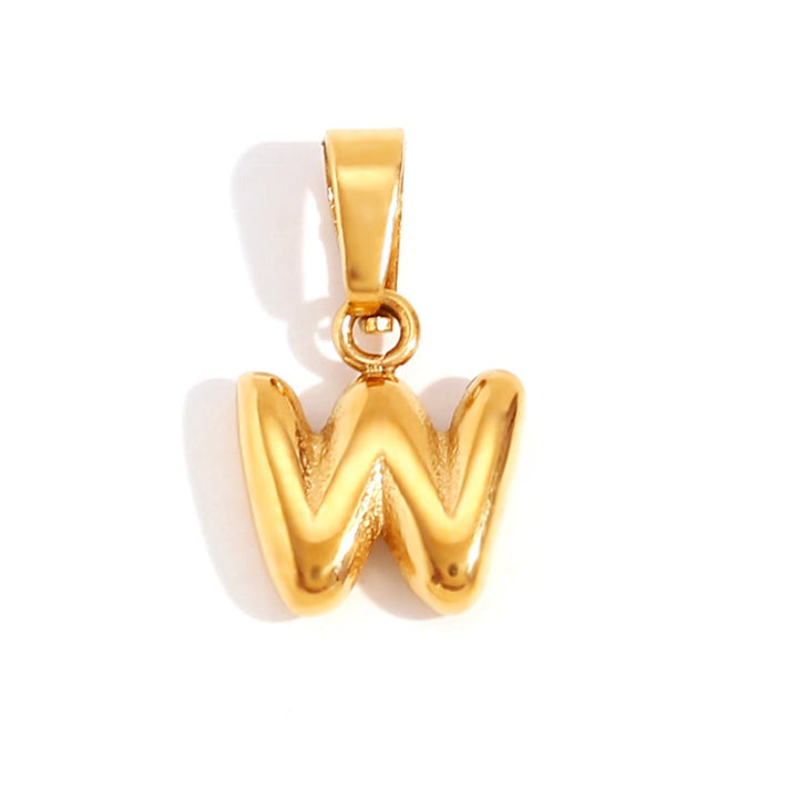 Louison - Collier Lettre Bubble Chic