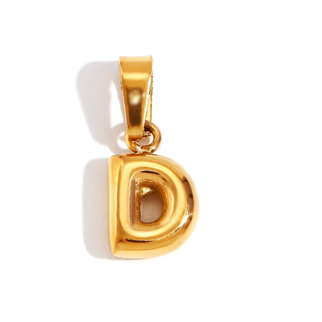 Louison - Collier Lettre Bubble Chic