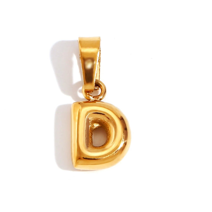 Louison - Collier Lettre Bubble Chic