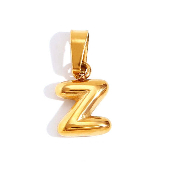 Louison - Collier Lettre Bubble Chic
