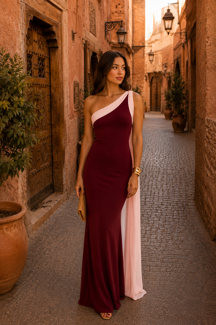 Robe Vivienne Bordeaux