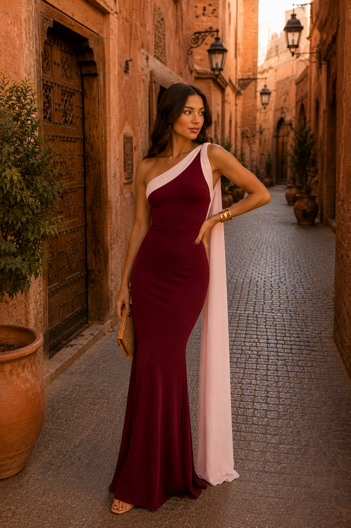 Robe Vivienne Bordeaux