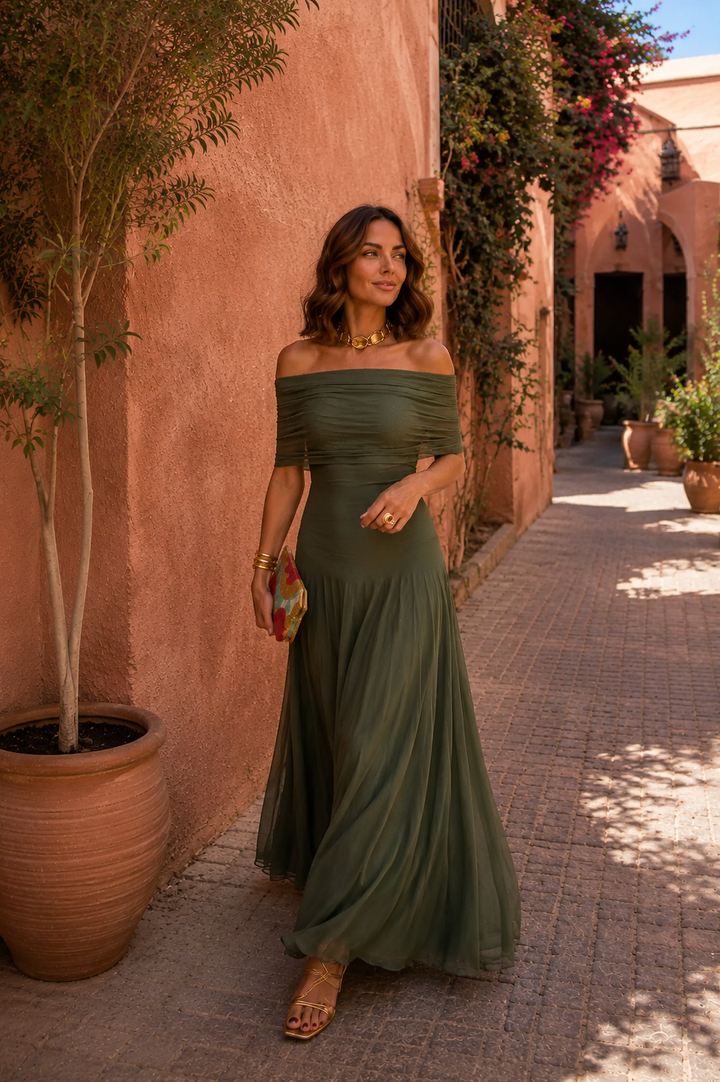 Robe Yasmina Vert