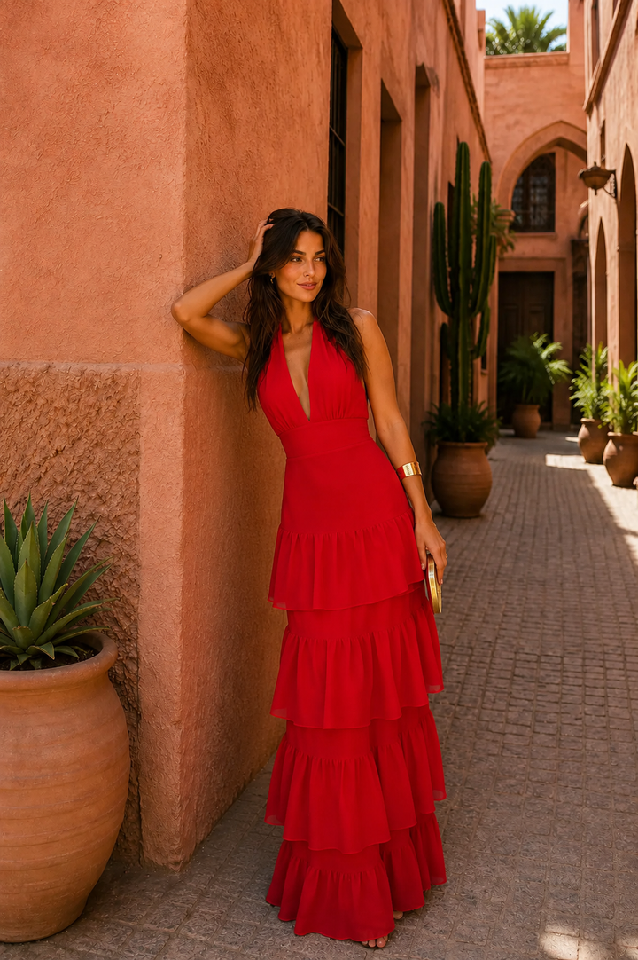 Robe Manille en rouge
