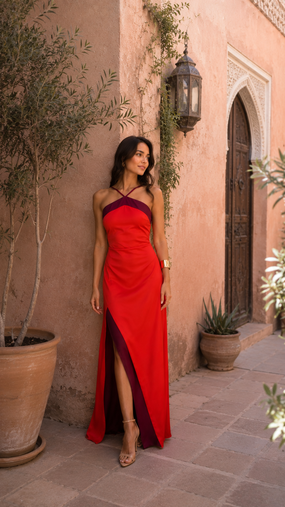Robe Romane Rouge
