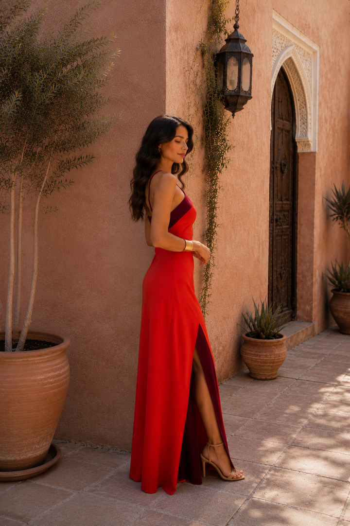 Robe Romane Rouge