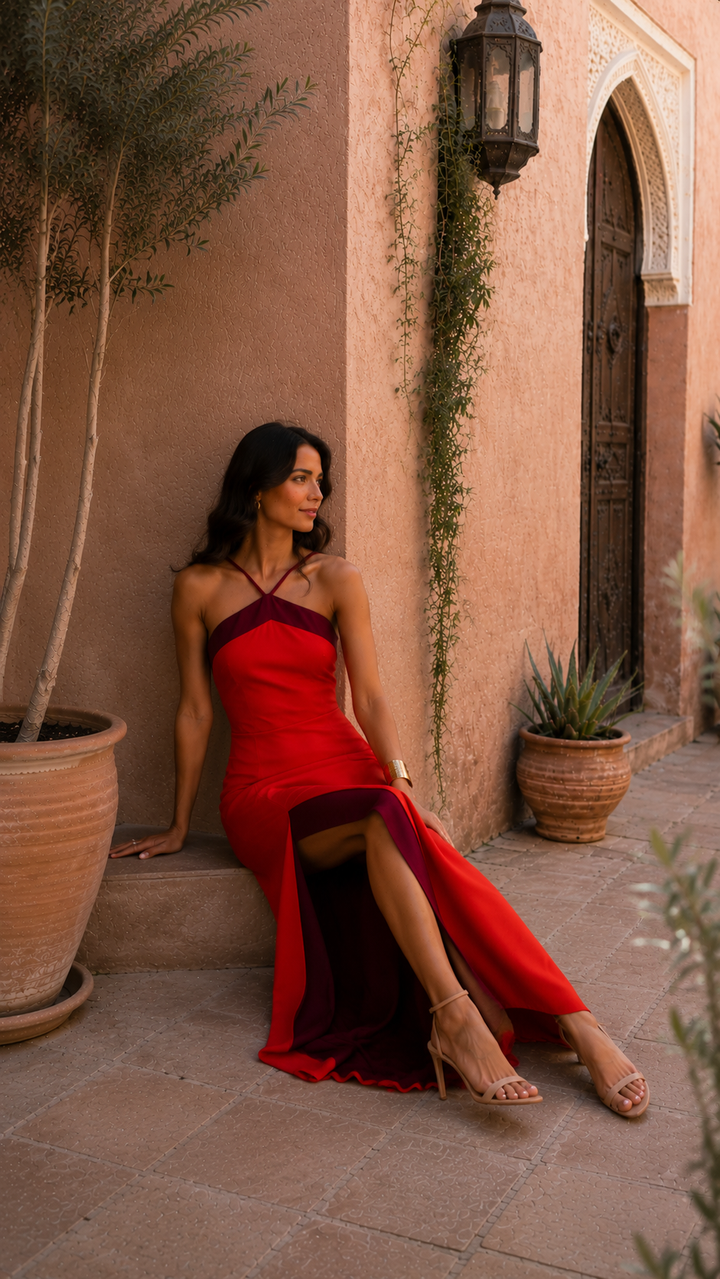 Robe Romane Rouge