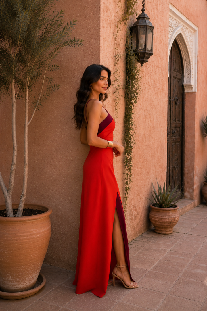 Robe Romane Rouge