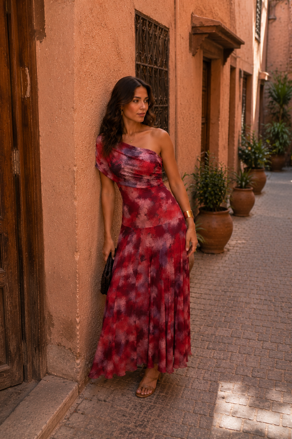 Robe Yasmina Rouge – Édition Limitée