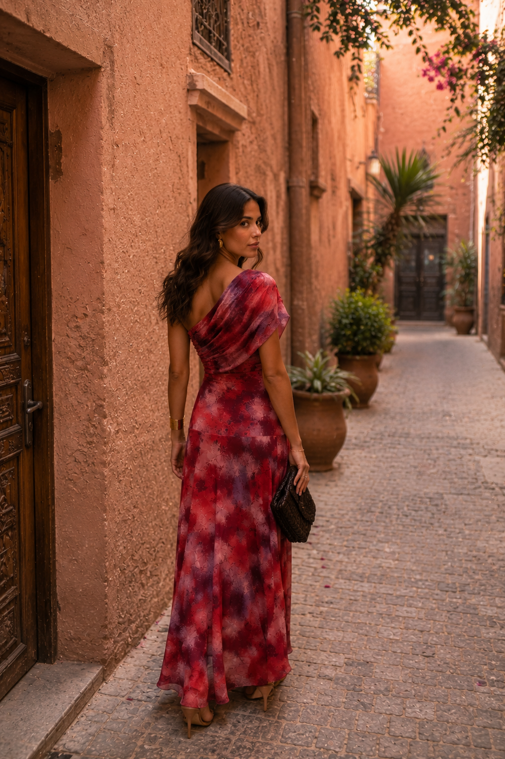 Robe Yasmina Rouge – Édition Limitée