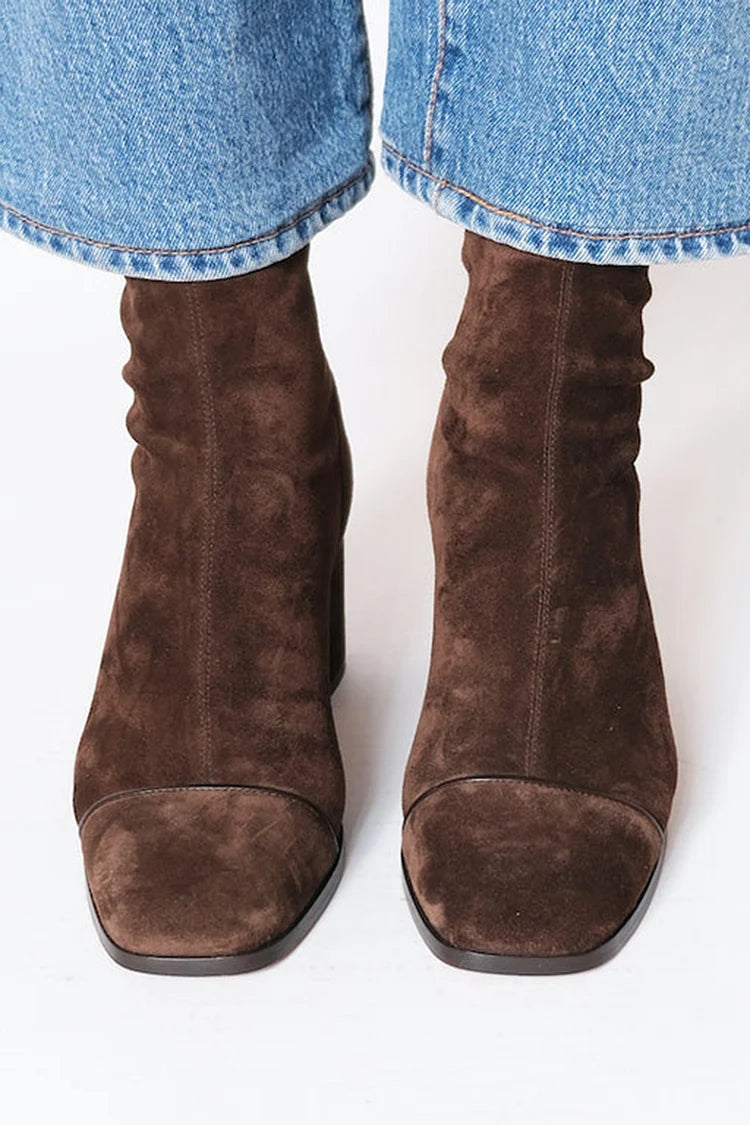 Daria | Bottines à bout carré