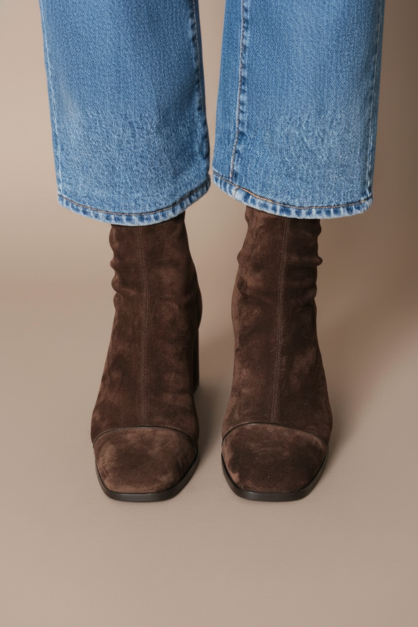Daria | Bottines à bout carré